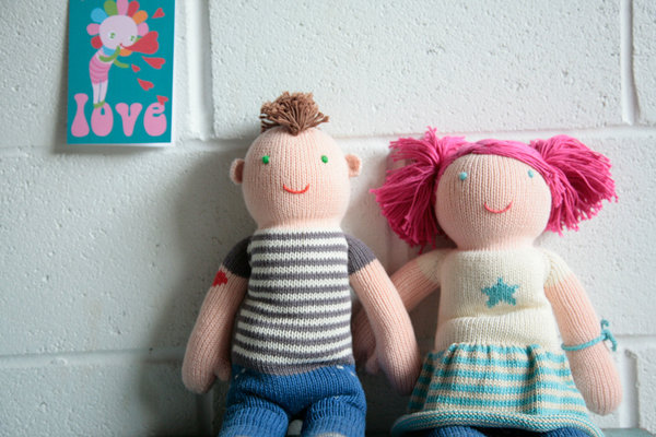 I love you Otto dit Lola, le couple de rockers de Blabla kids.