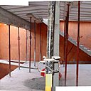 Construction de la maison en briques Monomur, un matériau qui possède une grande inertie.