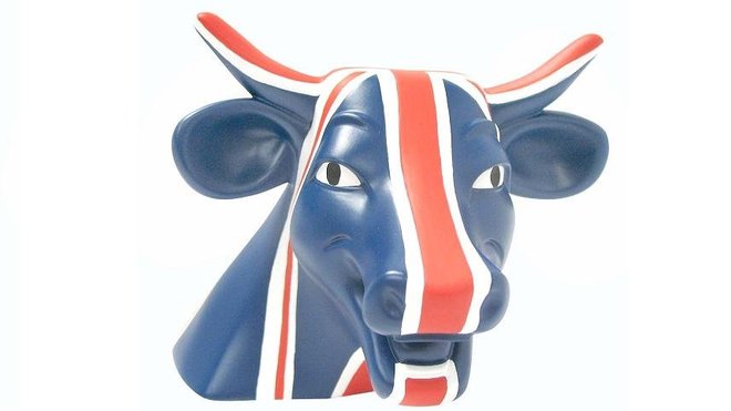 Et oui, la Vache qui Rit, elle aussi, traverse la Manche...