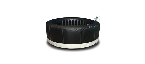 Le spa gonflable Meseo, modèle Camaro, possède une structure en nylon très résistante aux chocs et aux intempéries. L'eau est chauffée et filtrée, grâce à un système intégré dans le bassin.