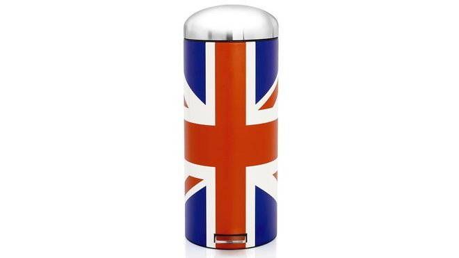 Totalement british, la poubelle Retro Bin de Brabantia est un joli clin d’œil aux prochains jeux olympiques londoniens.