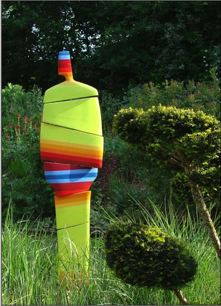 Stripes: personnage articulé en résine colorée, Alain Kurylo