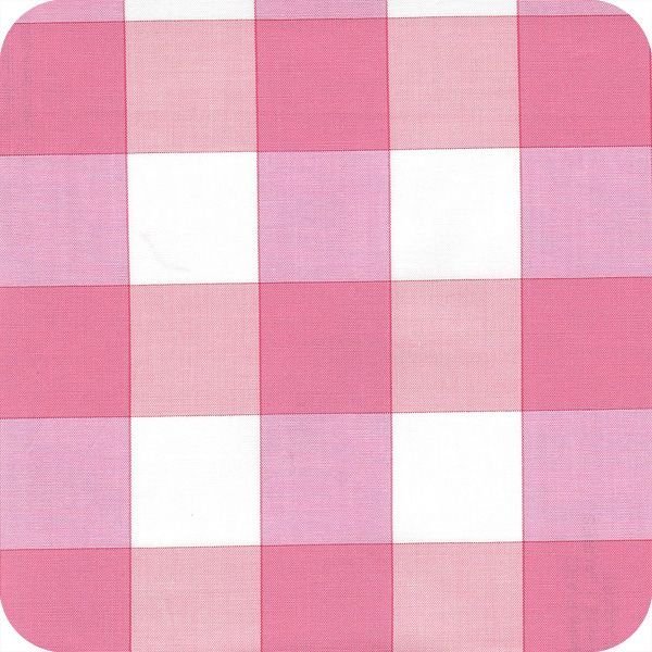 Des carreaux roses et blancs