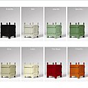 Pas moins de 12 couleurs pour mettre en valeur les orangers, Jardins du Roi Soleil.