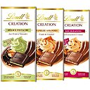 Délice Pistache, Vanille Amandes, et l'excellent Rhum Raisins pour les dernières créations de Lindt.