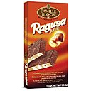 Coup de foudre pour la divine barre de chocolat suisse Ragusa.