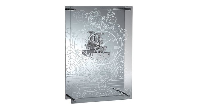 Horloge fantôme chrome par Yee-Ling Wan pour Innermost. 126 €