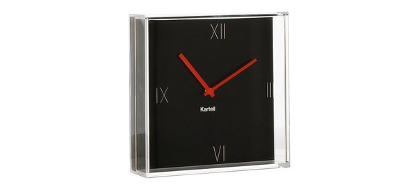 Horloge Tic & Tac par Philippe Starck et Eugeni Quitllet pour Kartell, 64 €