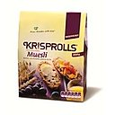 Version Muesli pour les Krisprolls composés de son d’avoine, de graines de lin, de blé et de raisins secs.