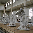 L’atelier musée des plâtres de Meudon, avec le Monument à Victor Hugo.