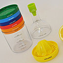 Le haut de la bouteille sert d'entonnoir, le bas de verre doseur...