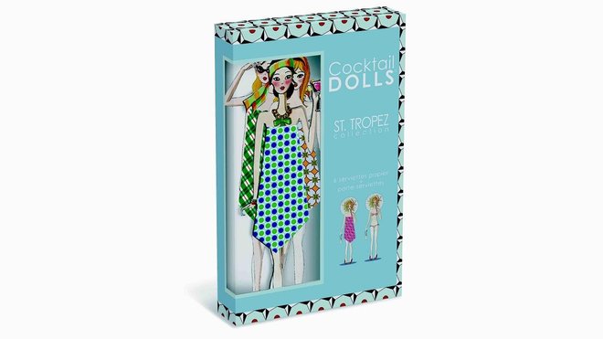 14 € la boîte de six poupées habillées, pour égayer vos repas d'été.