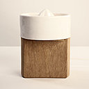 Composants naturels, bois et céramique sont facilement recyclables.