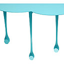 Cette étagère murale de la Chaise Longue apportera une touche d’incongruité à un intérieur, grâce à ses quatre crochets en forme de gouttes. Un effet garanti pour un total look Magritte.