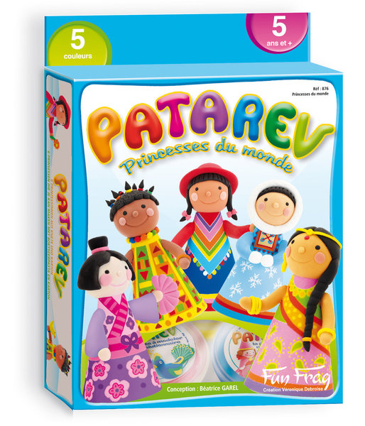 Le coffret Princesse du monde Patarev/Sentosphère à partir de 5 ans.