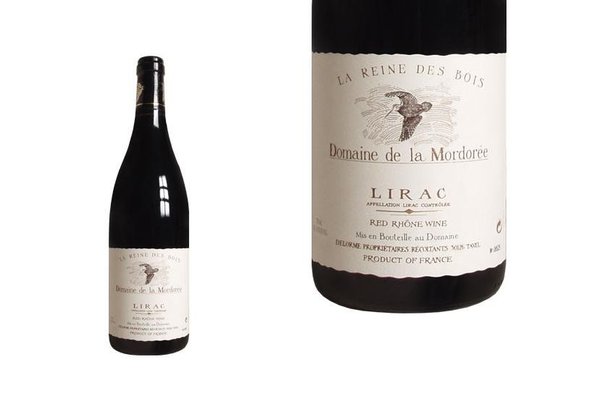 Côte du Rhône bien charpenté, La Mordorée rouge.