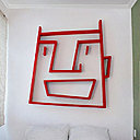 L'étagère visage, peut être déclinée en de nombreuses couleurs.