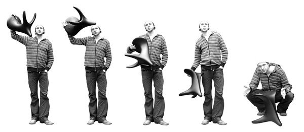 Crée un tabouret qui soit en même temps un trophée animalier, rien n’est impossible avec Jeroen Wesselink, qui réalise « My Deer ». Une œuvre protéiforme en noir ou blanc, qui se transforme aux grés des envies et des besoins