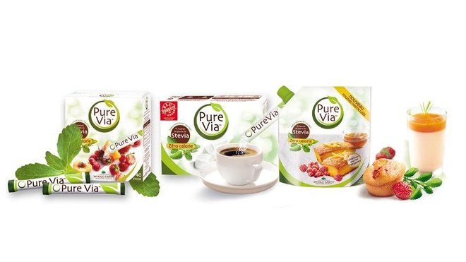 La gamme Purevia s'est étoffée: sticks pour sucrer le café, mais aussi morceaux et cristallisé pour les desserts.