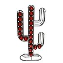 Dans la vie, il y a des cactus, comme nous le prouve ce distributeur à capsules de Loft Attitude en acier chromé. Lorsqu’elles remplissent la structure, elles donnent à voir un cactus, pour une touche d’exotisme dans la décoration de la cuisine.
