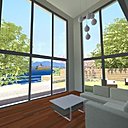 Chaque niveau de vie de ces maisons offre un accès de plain-pied direct avec le terrain.