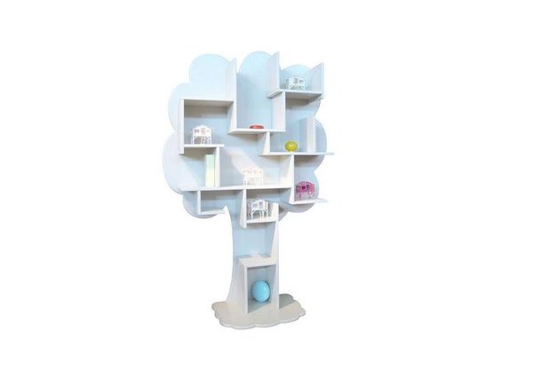La passion de la lecture peut commencer aux plus jeunes âges. Afin d’habiller la chambre d’enfant d’une bibliothèque, le designer Christophe Boulin a conçu l’« Arbre Louane » en kit MDF pour Mathy By Bols.