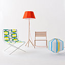 Esprit camping américain des sixties pour la collection indoor-outdoor Colonel.