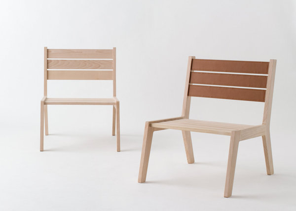 Assemblée sans clou ni vis, la chauffeuse Bog s'inspire du mobilier de jardin, revu et corrigé dans une version large et basse pour davantage de confort. Habillées de cuir, les lattes prennent un jour bien chic.