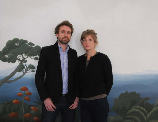 Isabelle Gilles, diplômée des Beaux-Arts de Reims, et Yann Poncelet, le couple fondateur de Colonel.