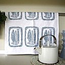 Torchon  aux imprimés de poissons de 18x30 cm