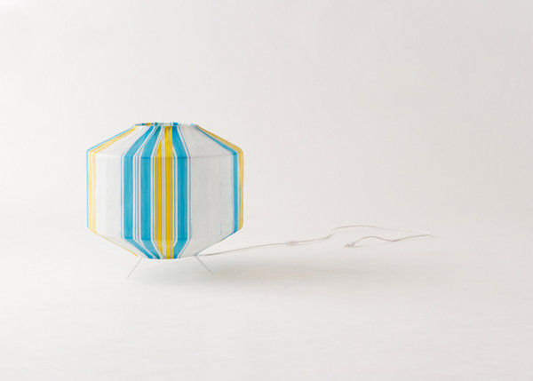 Lampion XXL pour la lampe Suzie fabriquée à la main par Isabelle Gilles.