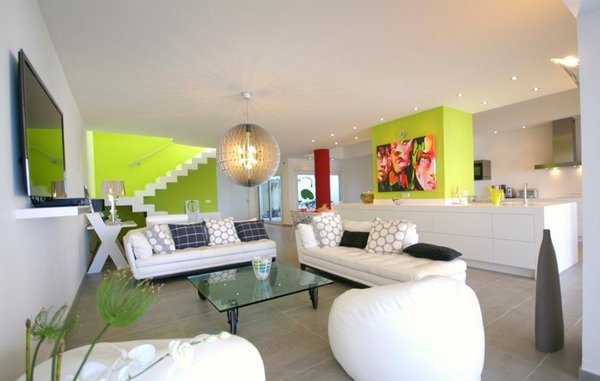 L’ensemble graphique mais en valeur le blanc laiteux du Corian.