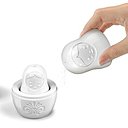 Lorsque ce n’est pas le sel que vous cherchez, c’est le poivre ? Pour remédier au problème, Fred pour Cerise sur la déco propose de réunir salière et poivrière, en jouant sur l’emboîtement des poupées russes. Lorsque ce n’est pas le sel que vous cherchez, c’est le poivre ? Pour remédier au problème, Fred pour Cerise sur la déco propose de réunir salière et poivrière, en jouant sur l’emboîtement des poupées russes.