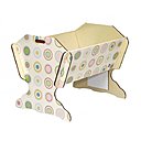 Décoré de papier ou peint il s'assemble sans outils