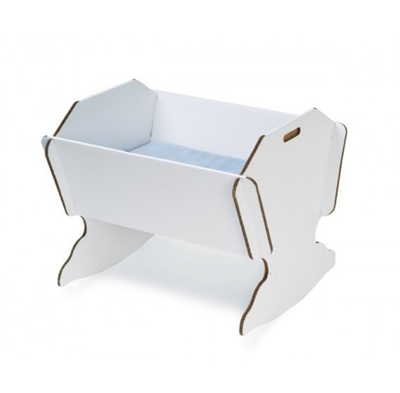 Livré en blanc à assembler, il est léger mais stable!