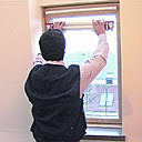 Etape 1: Mise en place du coffre enrouleur. Etape 1: Mise en place du coffre enrouleur.