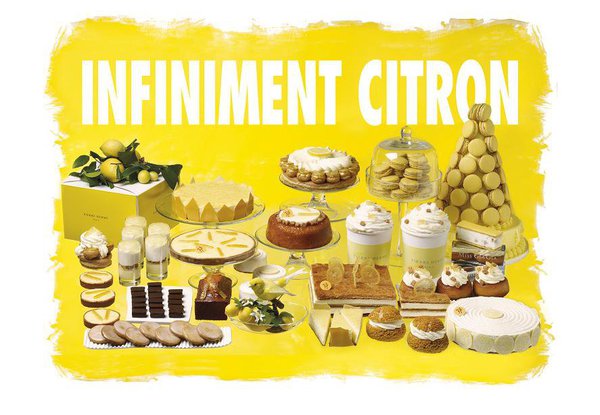 Leitmotiv de sa rentrée, place au citron chez Pierre Hermé.