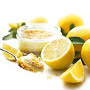 Délicieux cheese-cakes au citron sur lit de lemon cird, Gü.