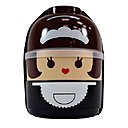 Nommé Marie la soubrette française, ce bentō « Kokeshi » de Casabento reprend la forme d’une poupée traditionnelle japonaise. Alors que la tête peut servir de bol, il se compose de deux récipients arrondis. Nommé Marie la soubrette française, ce bentō « Kokeshi » de Casabento reprend la forme d’une poupée traditionnelle japonaise. Alors que la tête peut servir de bol, il se compose de deux récipients arrondis.