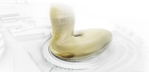 Le futur Centre Culturel et Touristique du Vin, à Bordeaux.