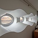 Agora 2012, prix surélévation, succession d'œil de bœuf, architecte Bertrand Nivelle.