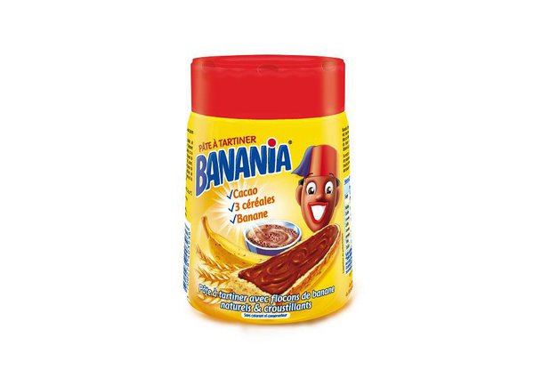 Avec ses flocons de banane et ses céréales, la nouvelle pâte à tartiner Banania est croustillante et délicieuse.