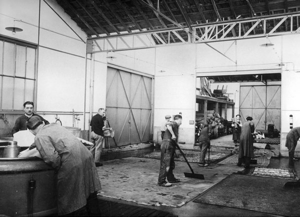 Depuis la fondation en 1917, la technique n'a que peu évoluée.