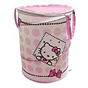 Toujours difficile de trouver un lieu de rangement pour le linge sale. Avec ce panier Hello Kitty de Bébé Gavroche, les enfants prendront plaisir à vous aider, en plaçant eux-mêmes leurs vêtements dans le panier. Toujours difficile de trouver un lieu de rangement pour le linge sale. Avec ce panier Hello Kitty de Bébé Gavroche, les enfants prendront plaisir à vous aider, en plaçant eux-mêmes leurs vêtements dans le panier.