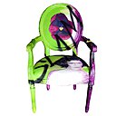 Imaginée par Jimmie Martin Karlsson, cette chaise est un hommage à Andy Warhol, se déclinant en cinq modèles. Ses couleurs pop permettent de donner une impression de bonne humeur et de gaîté autour de la table.