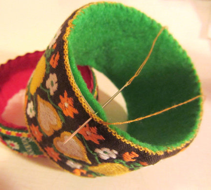 Couture et assemblage de finition