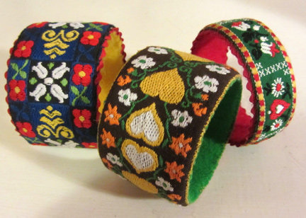 3 bracelets Bavarois à porter