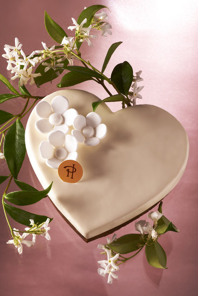 La sublime tarte cœur au Jasmin...