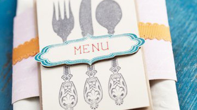 Faire son menu de fête!