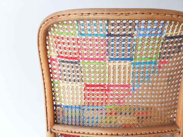 L'envers du dosseret.